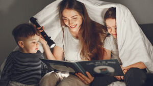 La lecture en famille
